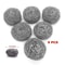 Stainless Steel Scrubber Steel Wool Scouring Pad For Kitchens Bathroom And More High Resistance Scr 6