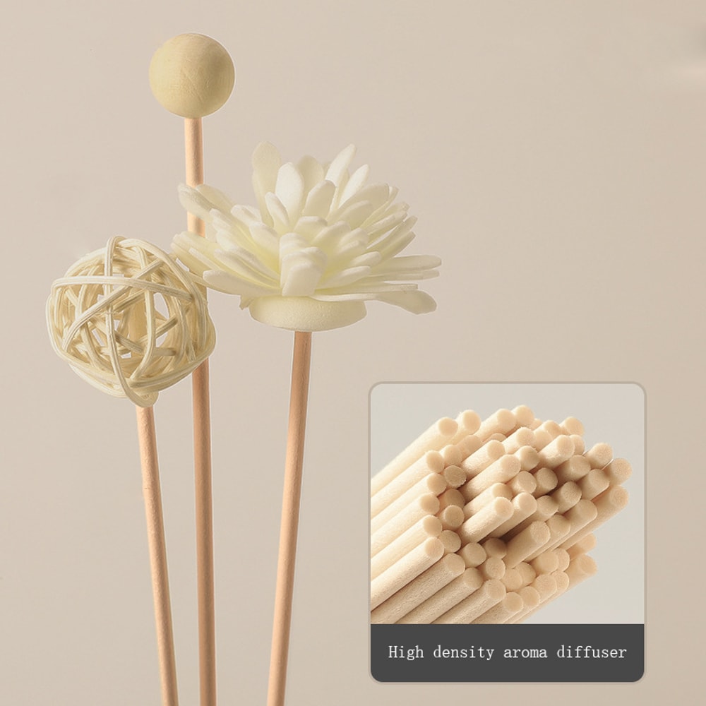 Flower Aromatherapy Rattan No Fire Aroma Diffuser Sticks for Living Room Incense Supplies