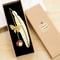 Style Metal Feather Bookmark With Butterfly Leaf And Dried Flower For Teachers Day And Student Gift 7