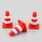 Mini Traffic Signs Roadblock Toy Set for Kids, Traffic Cone Sport Training, Construction Car Theme Party Decoration