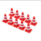 Mini Traffic Signs Roadblock Toy Set for Kids, Traffic Cone Sport Training, Construction Car Theme Party Decoration