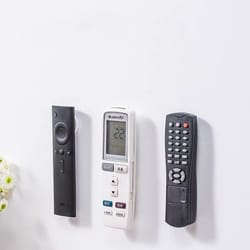 remote control household hook rack wall-mounted with punch-free magnetic sticker for air conditioner, tv, router