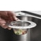 Stainless Steel Kitchen Sink Strainer, Anti Blocking Hair Drain Funnel for Dishwasher Basin Floor Sewer