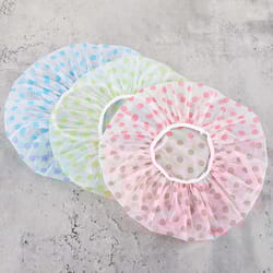 shower dry hair cap, waterproof household shower cap, long hair sanitary hat for bathing