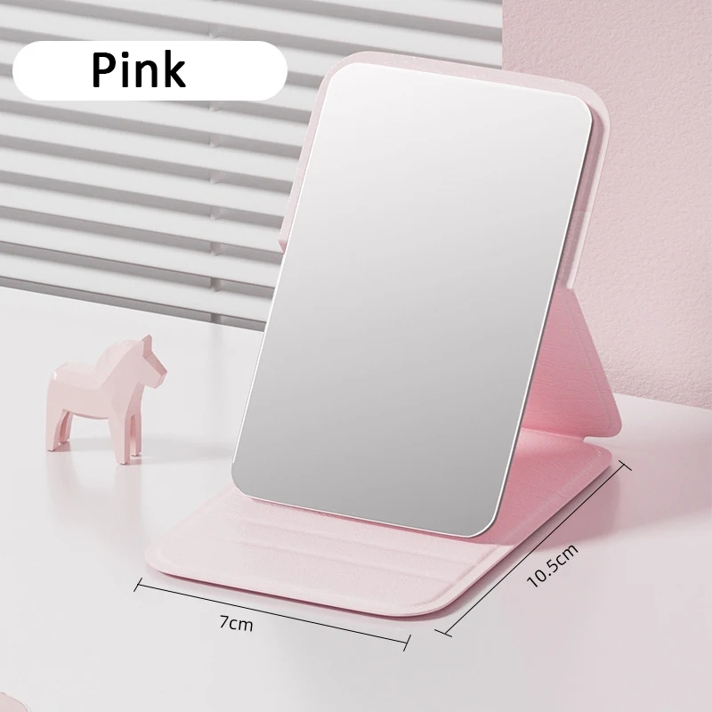 Compact And Stylish Women MINI Folding Makeup Mirror HighQuality Portable Pocket Mirror With Solid 4