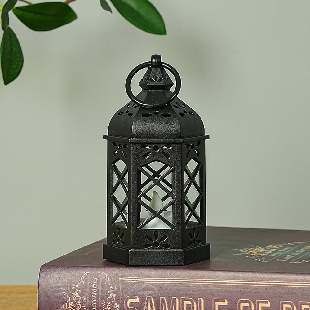 Retro Desktop Lamp Candle Lamp LED Wind Lamp Creative Gift Portable Small Horse Lamp For Home Decor 6