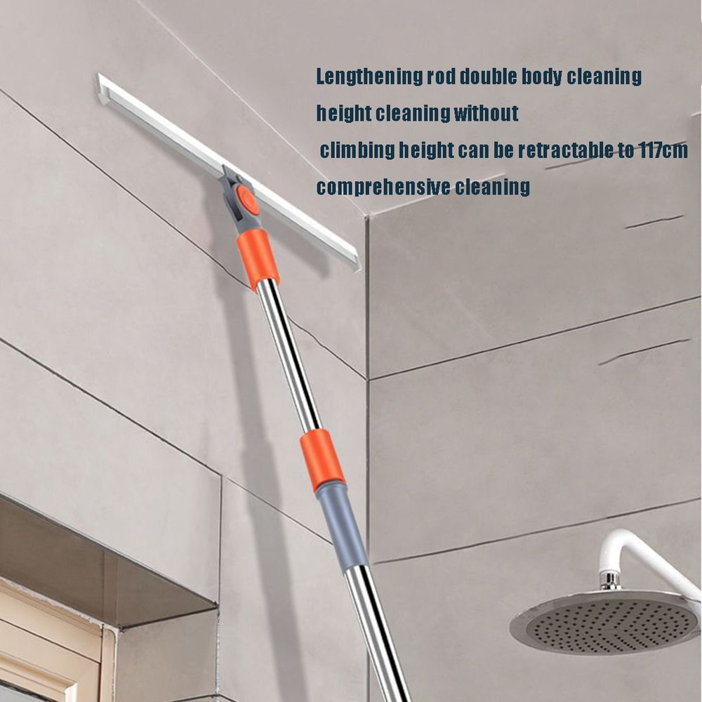 Magic Wiper Silicone Scraper Broom Floor Mop Household High Place Glass Wiper Bathroom Sweeping Water Silicone Scraper