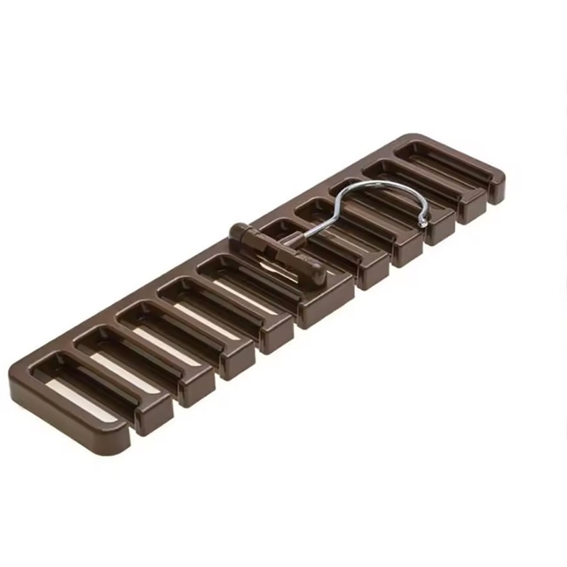 Multifunctional Tie Belt Organizer Rack Rotating Scarf Holder Home Closet Storage 6