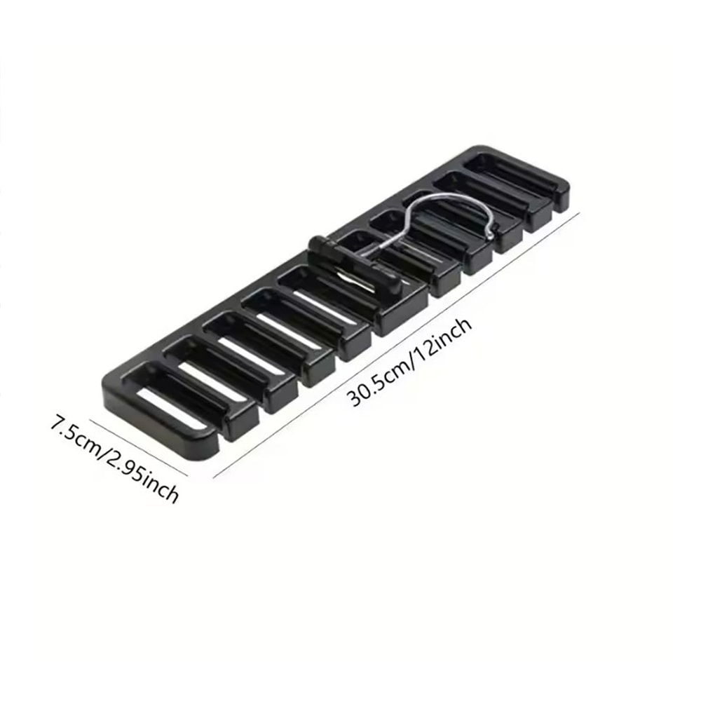 Multifunctional Tie Belt Organizer Rack Rotating Scarf Holder Home Closet Storage 4