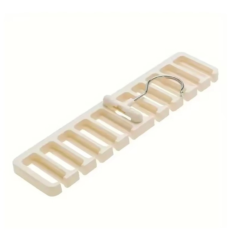 Multifunctional Tie Belt Organizer Rack Rotating Scarf Holder Home Closet Storage 7