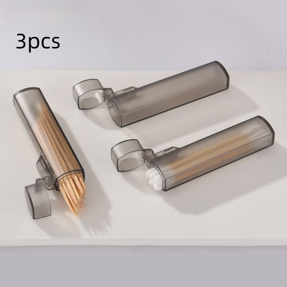 Compact Travel Toothpick Case Portable Storage For Toothpicks On The Go 1