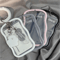 Creative Design Photocard Holder Transparent Card Holder Keychain Photo Sleeves Bus Card Case 0
