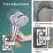 Adjustable Shower Head Holder Wall Mounted Self Adhesive Portable Bracket Shower Accessories 3
