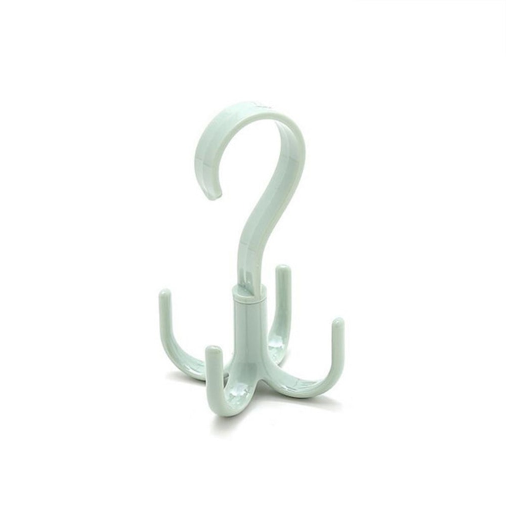 Multifunctional Rotatable Four Claw Hooks Coat Hangers Bags For Wardrobe Storage Scarf Hanging In D 5