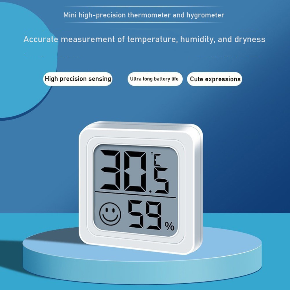 Indoor Mini Digital LCD Thermometer And Hygrometer Precise Temperature Sensor For Home And Office 2