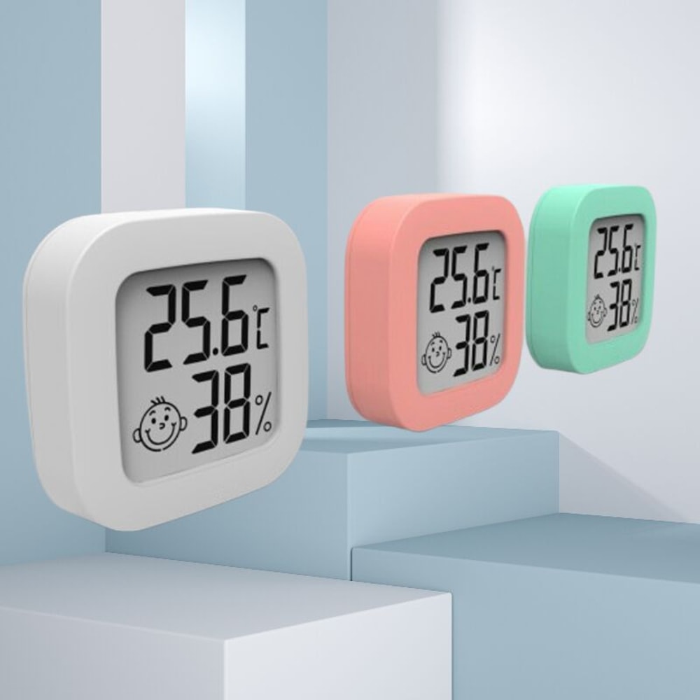 Indoor Mini Digital LCD Thermometer And Hygrometer Precise Temperature Sensor For Home And Office 3