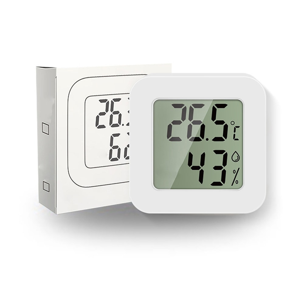 Indoor Mini Digital LCD Thermometer And Hygrometer Precise Temperature Sensor For Home And Office 4
