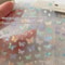 Colorful Butterfly Fairy Nail Art Stickers, Fashion Laser Stickers with Advanced Embossed Butterfly Wings