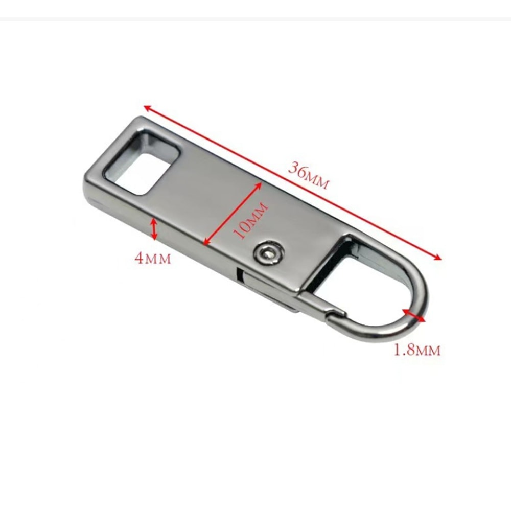 Multi Color Detachable Zipper Pull Replacement Accs For Jeans Backpack Sewing Tools 3