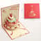 Birthday Greeting Cards with 3D Pop Up Gift Card and Envelope Wedding Table Decorations