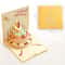 Birthday Greeting Cards with 3D Pop Up Gift Card and Envelope Wedding Table Decorations