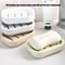 Square Plastic Storage Box With Drainage Cover Portable DoubleLayer Soap Dish For Travel And Bathro 1