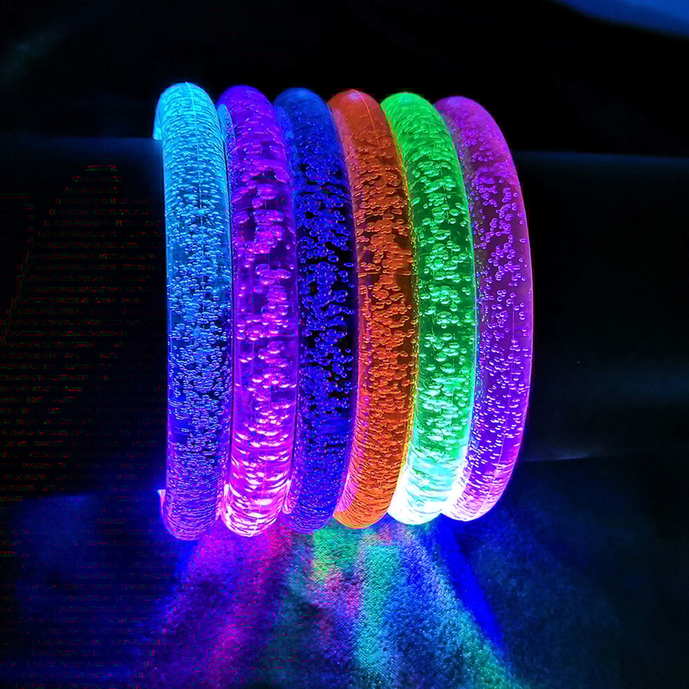 Luminous LED Stick Bracelets Glow In The Dark Flashing Party Supplies For Adults And Children 1