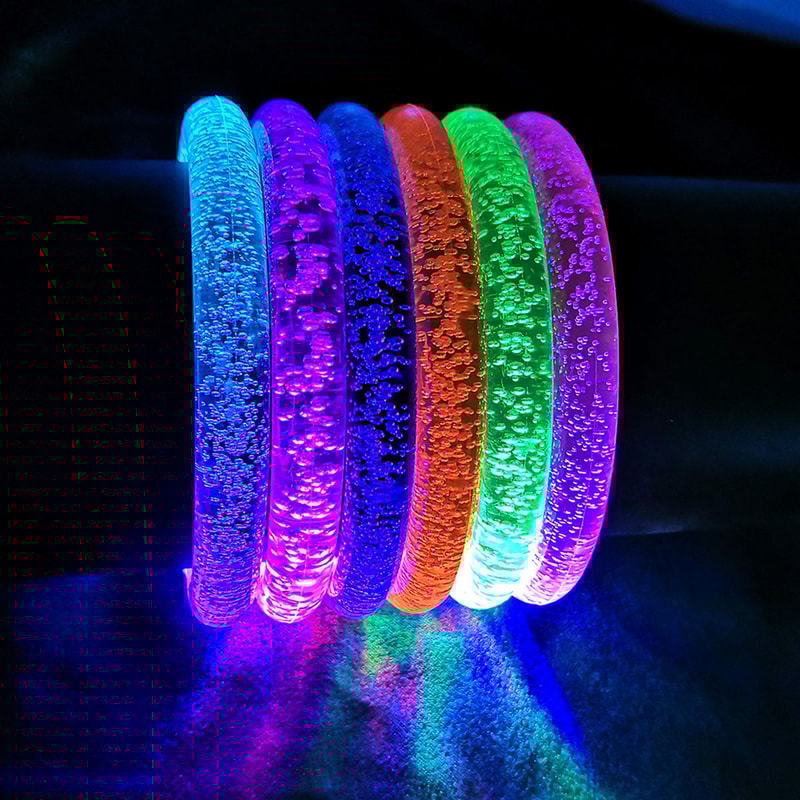 Luminous LED Stick Bracelets Glow In The Dark Flashing Party Supplies For Adults And Children 1