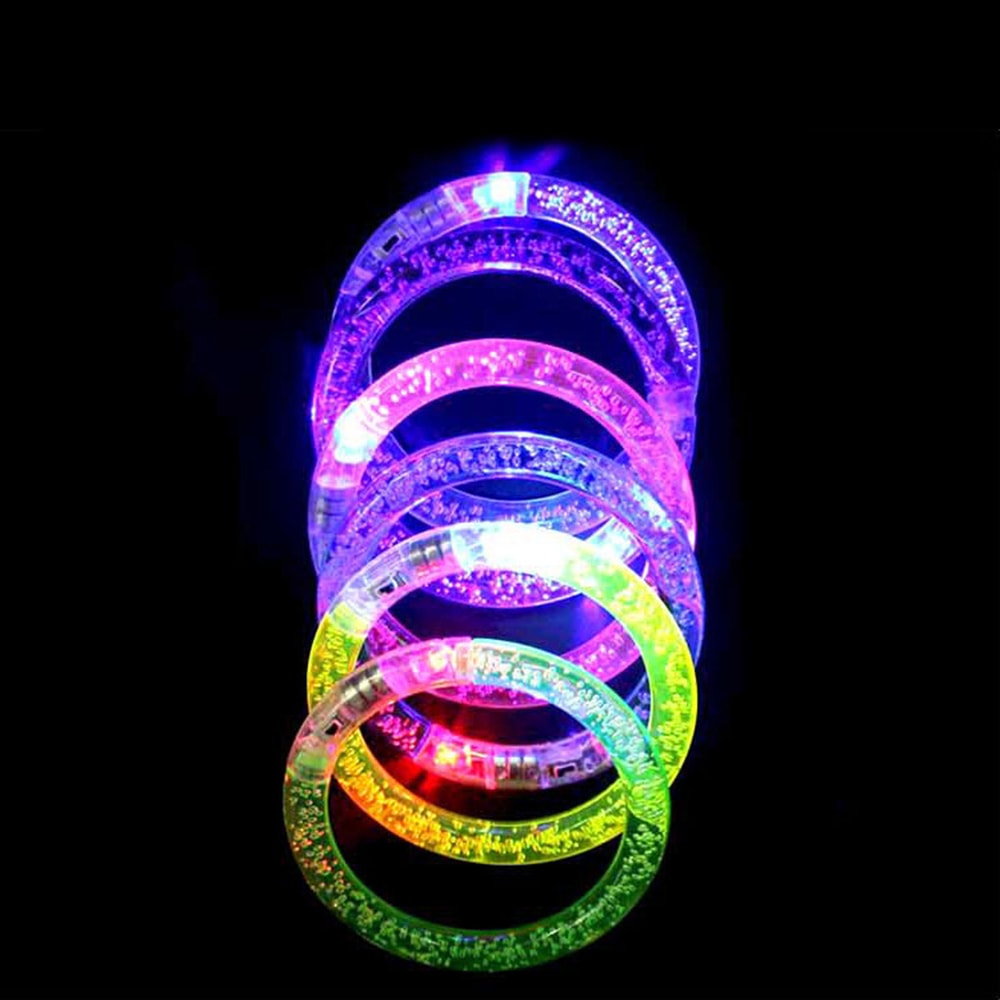 Luminous LED Stick Bracelets Glow In The Dark Flashing Party Supplies For Adults And Children 4