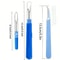 Blue Sewing Seam Ripper Kit Thread Unpicker Cutter Embroidery And Needlework Tool For Stitch Remova 4