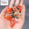 Soft PVC Goldfish Models Set For Epoxy Filling Crystal Ocean Resin 3D Mini Fish Modeling Filler 5