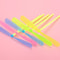 Rotating Bamboo Dragonfly Propeller Toy for Kids Outdoor Classic Flying Arrow Novelty Plastic Multicolor Random Color