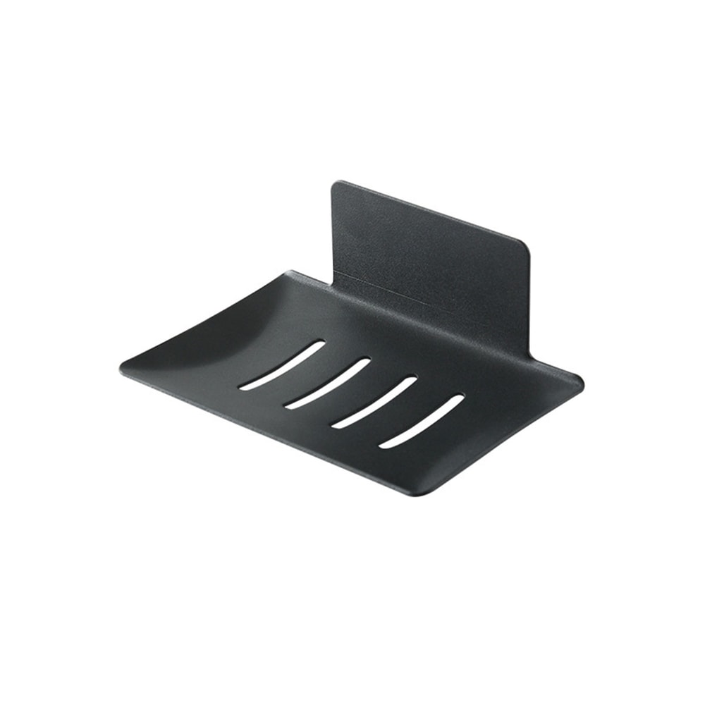 Bathroom Soap Dish Wall Mounted Aluminum Alloy Soap Holder With Drain Water Soap Box Bathroom Acces 5