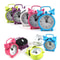 Multicolor Electronic Small Alarm Clock Creative Cute Mini Metal Table Alarm Morning Clock 0