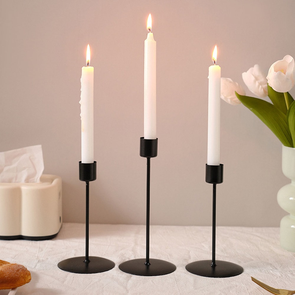Nordic Simple Candlestick Craft Candle Holder For Dining Room Thanksgiving Wedding Festivals Gift D 1