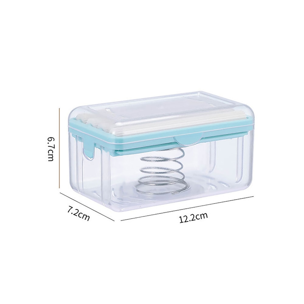 Portable Foaming Box Soap Dish Soap Rack With Brush Lid HandsFree Laundry Tool Storage Box 5