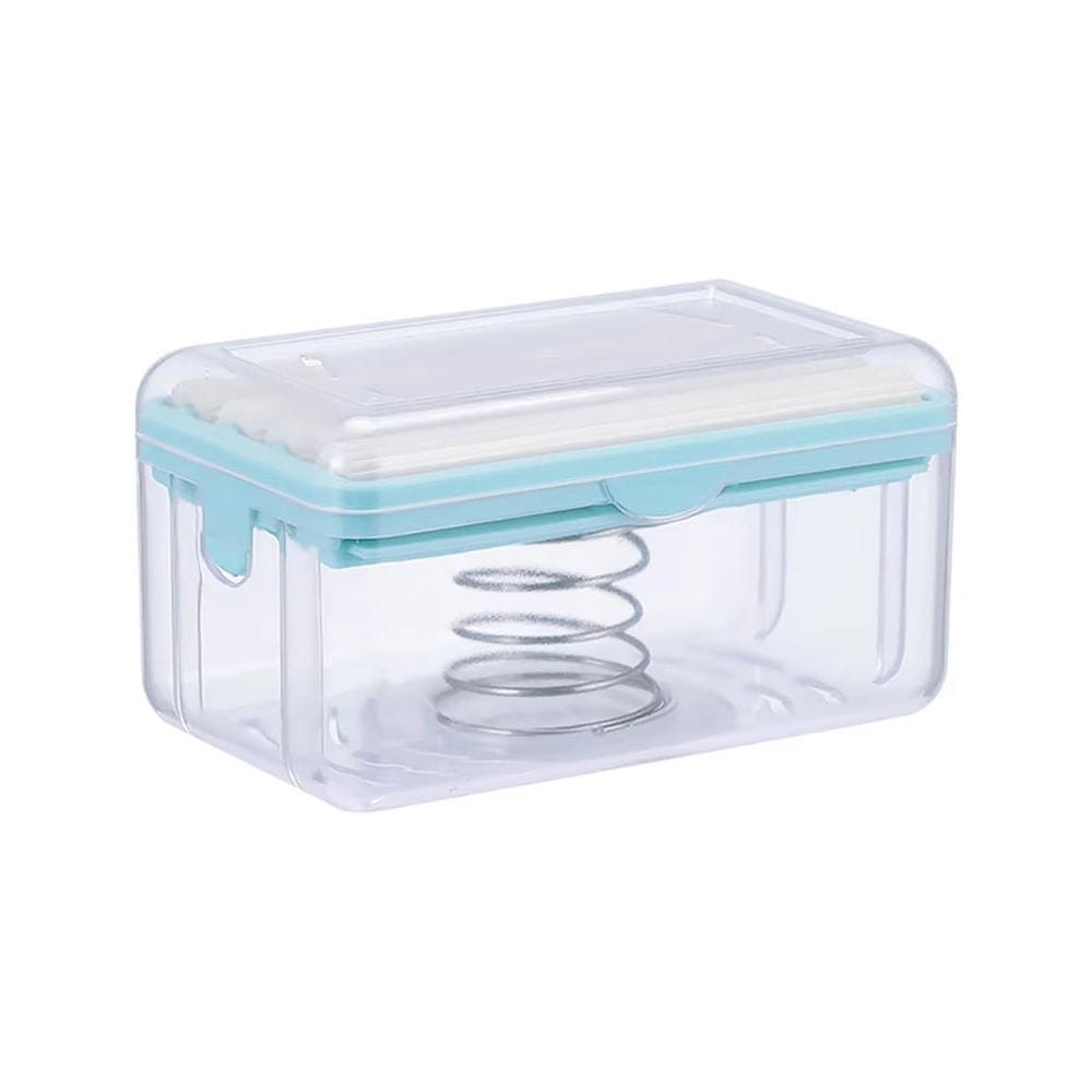 Portable Foaming Box Soap Dish Soap Rack With Brush Lid HandsFree Laundry Tool Storage Box 7
