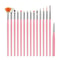 Miniature Paint Brush Set Fine Detail Brushes For Art Painting Acrylic Watercolor Oil Models 0