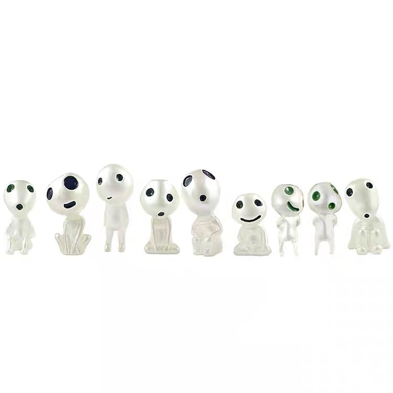 Glow In The Dark Figures Luminous Elves Mini Figures Fish Tank Decor Garden Micro Flower Potted Lan 1