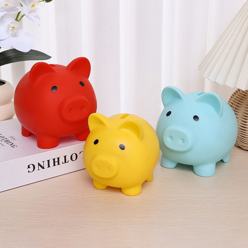 Kids Piggy Bank Small Money Box For Children Money Saving Storage Box Cute Home Decor Piggy Bank Fo 1