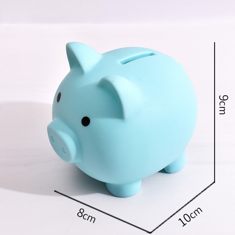 Kids Piggy Bank Small Money Box For Children Money Saving Storage Box Cute Home Decor Piggy Bank Fo 6