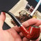 High Quality New Design Classic Solid Tobacco Pipe Vintage Smoking Accessories Durable Free Smoke P 2
