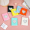 Heart Love Hollow Photocard Holder Album Pockets Mini Card Binder for Idol Pictures Storage Case