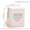 Heart Love Hollow Photocard Holder Album Pockets Mini Card Binder for Idol Pictures Storage Case