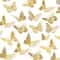 Gold Butterfly Decorations For 3D Butterfly Wall Decor 4 Styles 3 Sizes For Party Room Cake Decor 2