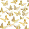 Gold Butterfly Decorations For 3D Butterfly Wall Decor 4 Styles 3 Sizes For Party Room Cake Decor 2