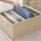 Trousers Clothes Organizer Storage Box Underwear Bra Socks Wardrobe Compartment Box For Jeans 5