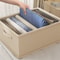 Trousers Clothes Organizer Storage Box Underwear Bra Socks Wardrobe Compartment Box For Jeans 5