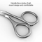 High Quality Makeup Scissors For Eyebrow Trimming With Eyebrow Comb Hair Remover Tool 4