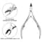 Cuticle Cutter Nail Nippers Professional Scissors Pedicure Tong Dead Skin Remover Nail Care Tool 1